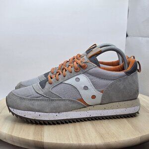 SAUCONY JAZZ 81 LOW LACE ]WOMENS SIZE 8 SHOES GREY/BLACK SNEAKERS